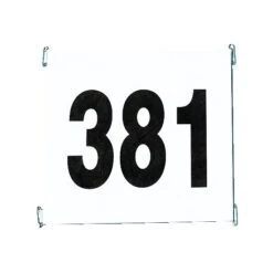 Startnummern Aus Reißfestem Papier