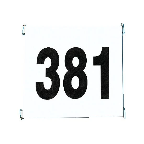 Startnummern Aus Reißfestem Papier 1 Startnummern Aus Reißfestem Papier